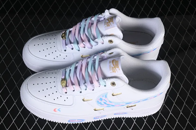 All categories Nk Air Force 1 Air Force series Nk Air Force 1 Low Air Force low-top Nike Air Force 1'07 Low Four-hook Monet impression Air Force 1 low-top casual sneakers ZH0316-105